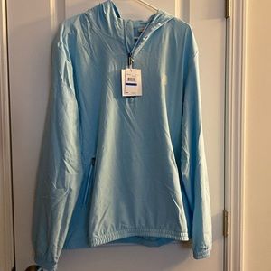 NWT Original Penguin men’s 3/4 zip windbreaker